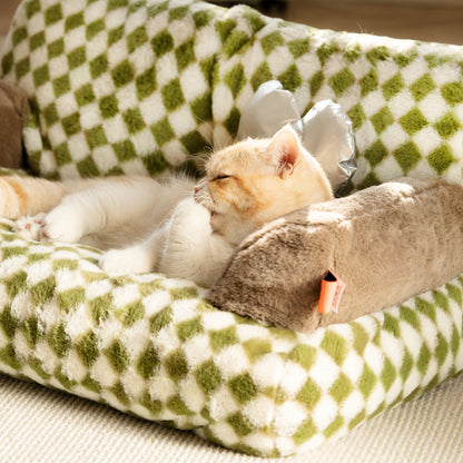 Pet Bed Warm Removable Washable