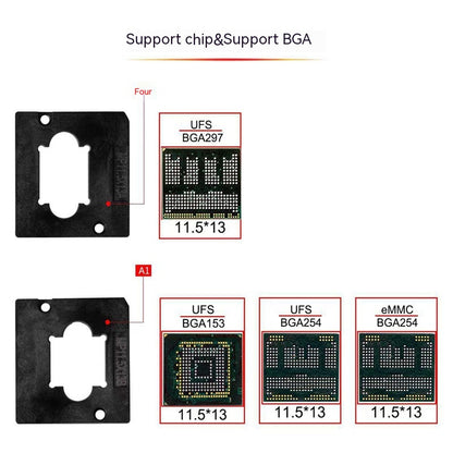 Programador Mi Pi USB30 Programador de alta velocidade UFS 153 254 297 Programador de couro PU