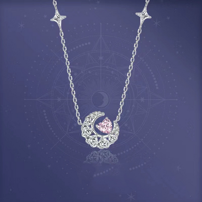 Stars And Moon Necklace