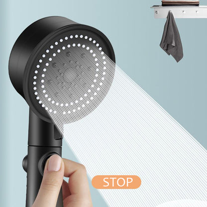 38 Degrees Water Stop Temperature Display Digital Display Shower Head