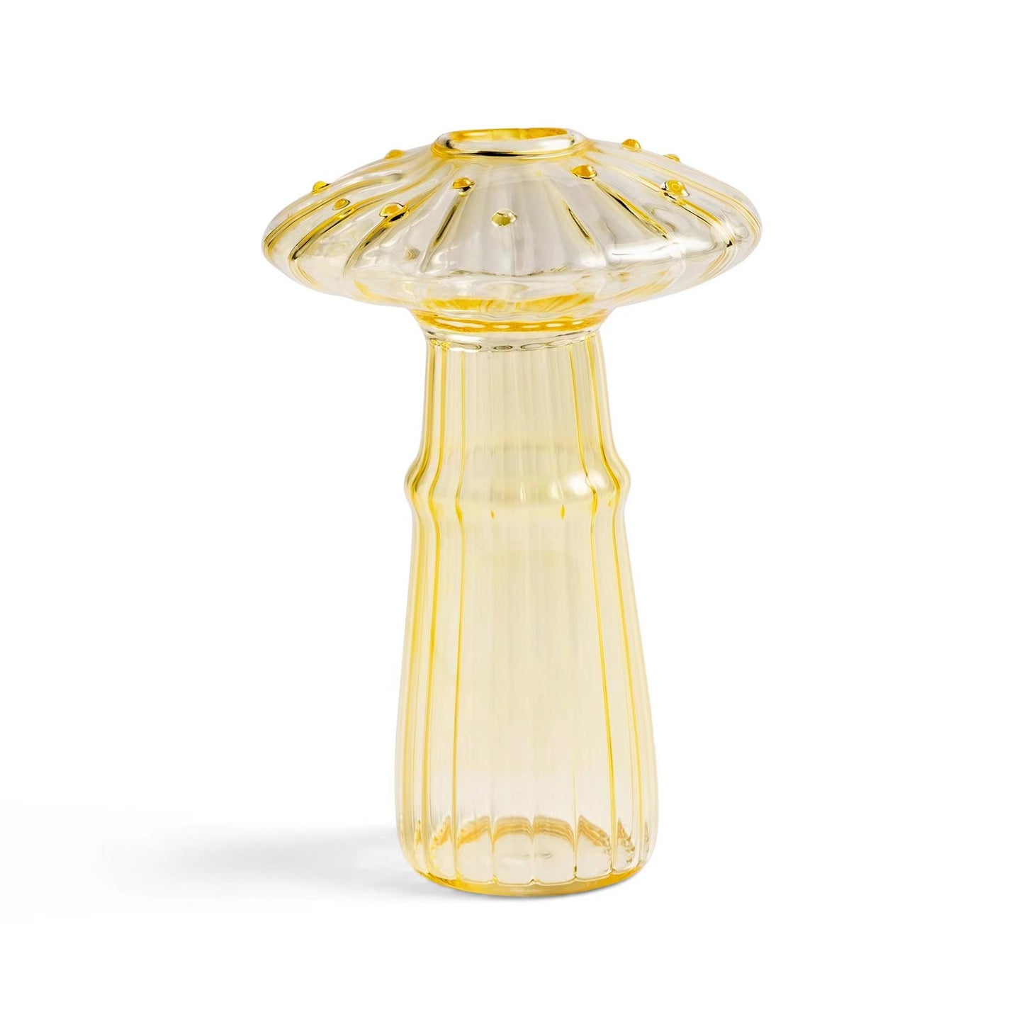 Frasco de aromaterapia para vaso de cogumelo de vidro doméstico