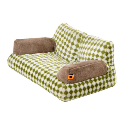 Cama para mascotas cálida extraíble lavable