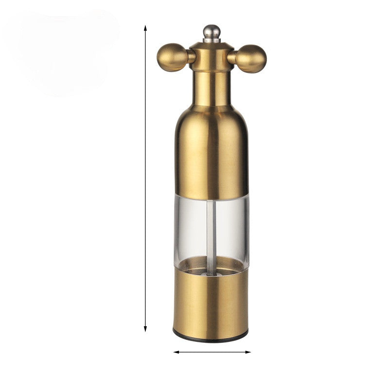 Moinho de pimenta gadgets moedor de pimenta e sal moagem 4 cores alho moagem moedor de especiarias cozinha ferramentas criativas acessório para churrasco