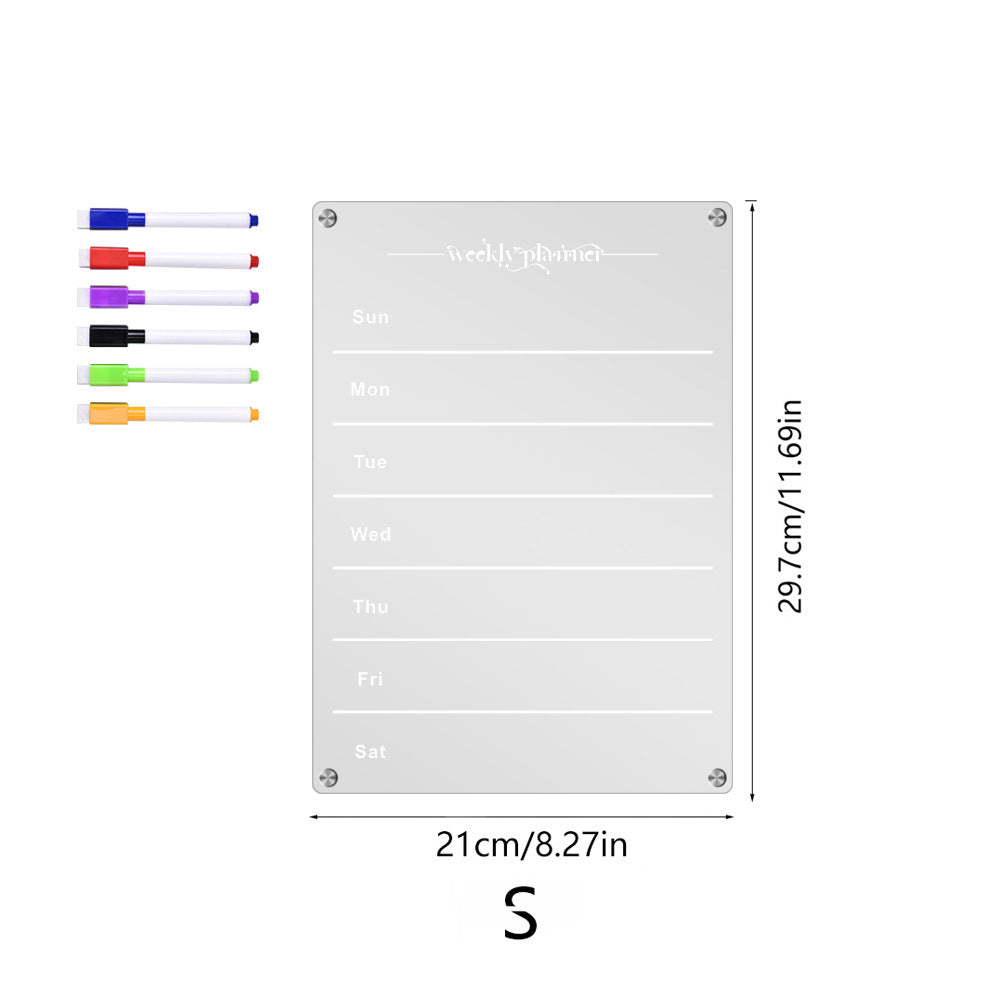 Quadro de notas magnéticas tridimensional