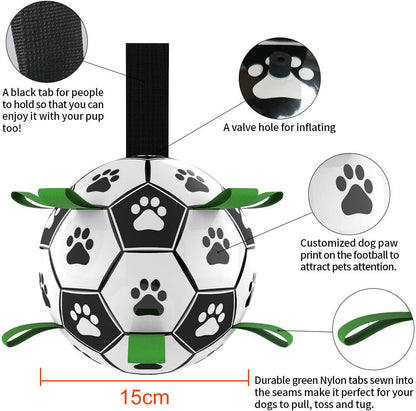 Juguetes para perros, Fútbol interactivo para mascotas, Accesorios para perros 