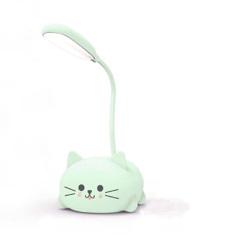 LED Cartoon Cute Pet Mangueira Night Light Dobrável Carregamento USB