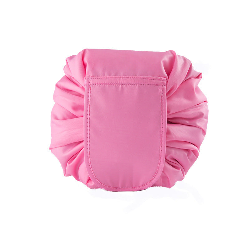 Small  Lazy Drawstring Cosmetic Bag Portable