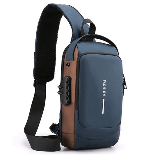 Bolso de hombro con carga USB